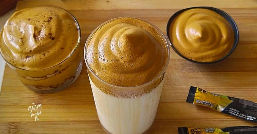Cara Membuat Dalgona Coffee Minuman Kopi Susu Busa Yang Lagi Viral
