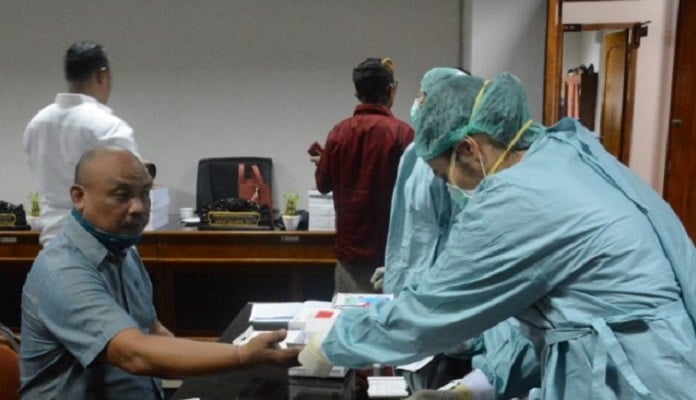 39 Anggota DPRD Bali Jalani Rapid Test Corona, Seluruhnya Negatif