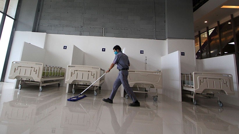 Apartemen Nine Residence Diubah Jadi Rumah Sakit Darurat COVID-19 - Bagian 1