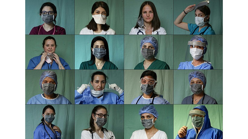 Potret Tim Medis Jadi Garda Terdepan Perang Melawan COVID-19 - Bagian 4