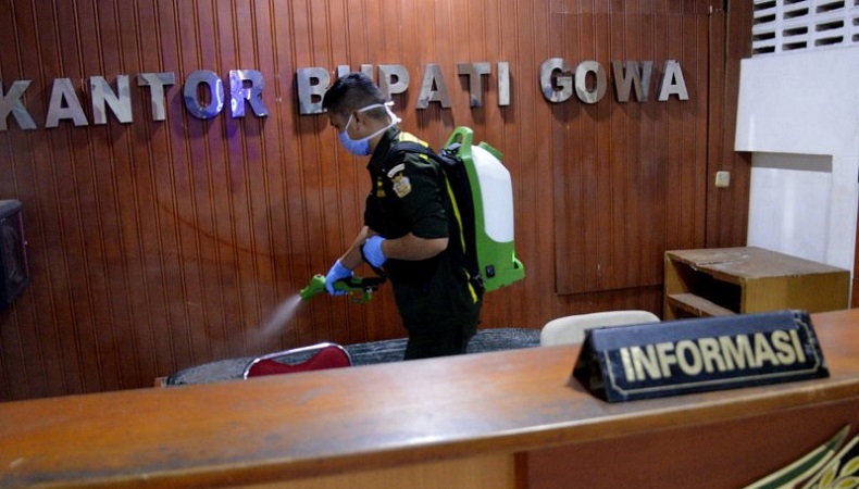 Corona Meluas, Gowa Perpanjang Masa Belajar dan Bekerja di Rumah hingga 21 April