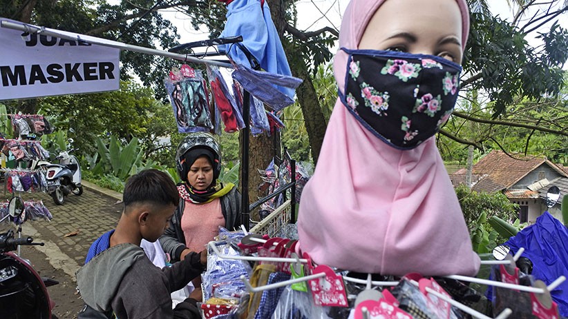 Masker Kain Buatan Penjahit Lokal Laris Manis Di Tengah Pandemi Covid 19