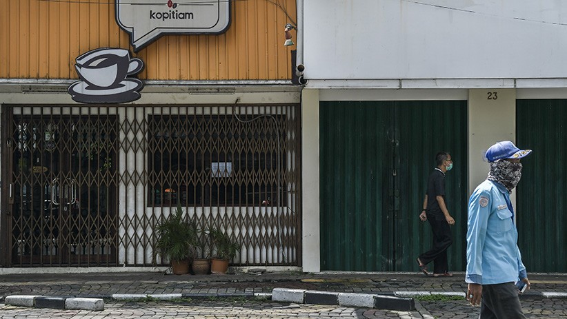 Suasana Jakarta saat Pemberlakuan PSBB untuk Cegah Penyebaran Virus Corona - Bagian 2