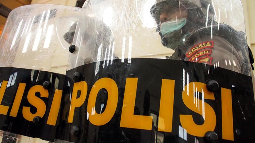 Polres Lhokseumawe Gelar Simulasi Penanganan Gangguan Keamanan - Bagian 1