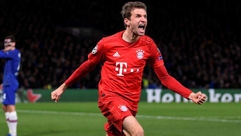 Thomas Muller Striker Bayern Munchen Thomas Muller. (Foto: dreamteamfc.com)