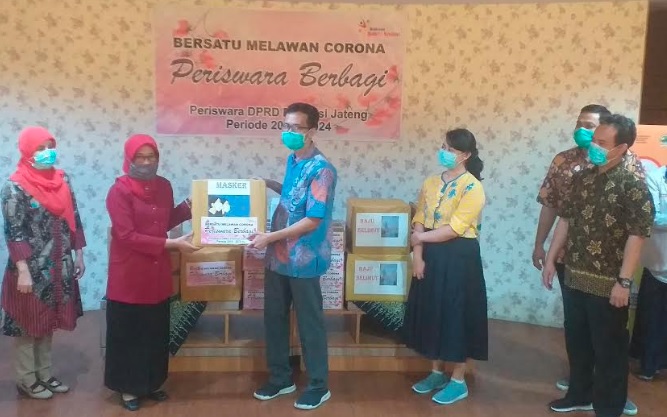 Periswara DPRD Jateng Bantu Tenaga Medis Lawan Corona