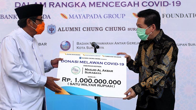 Bantu Masyarakat Terdampak Covid-19 di Surabaya, Mayapada Group Serahkan Donasi Rp2 M - Bagian 2
