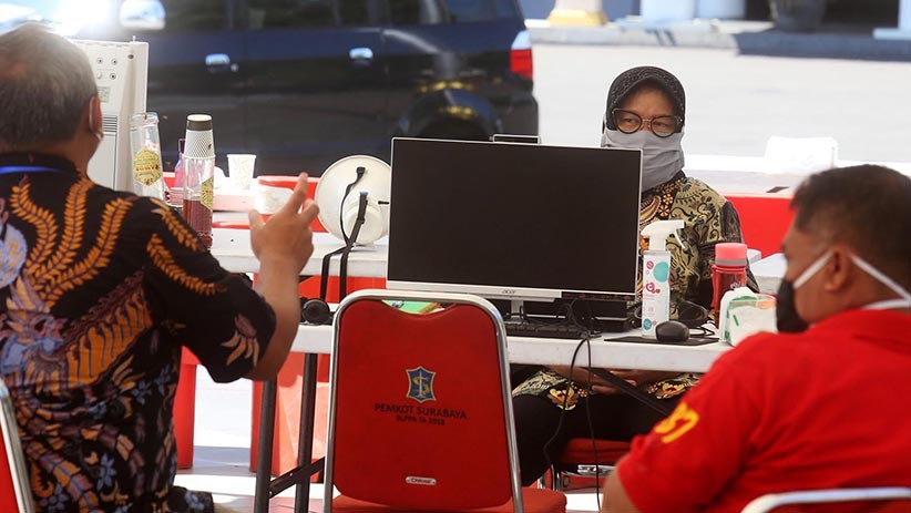 Bahas Penanganan Covid-19, Tri Rismaharini Teleconference dengan Tito Karnavian - Bagian 4