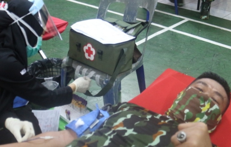 Brimob Polda Sumut Gelar Donor Darah, Bantu Stok PMI yang Kian Menipis