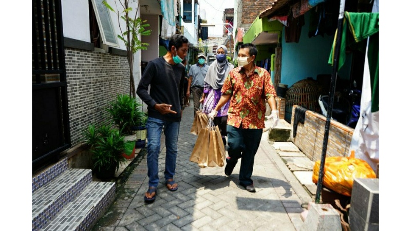 Kebutuhan Makanan ODP dan PDP yang Isolasi Mandiri di Surabaya Dijamin, Dikirim 3 Kali Sehari