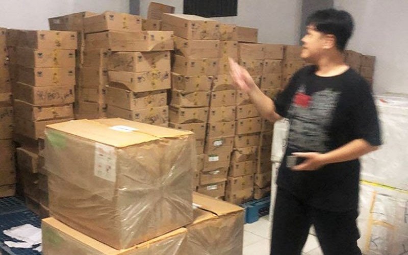 Gudang Dinkes Kalteng Dibobol Maling, Ribuan Masker Raib