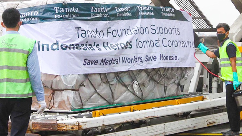 Bantu Penanganan Covid-19, RGE Group dan Tanoto Foundation Datangkan 30 Ton APD - Bagian 3