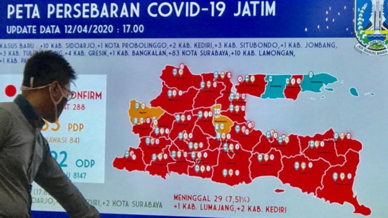 69 Pasien Corona di Jatim Sembuh, Khofifah: Terima Kasih Tim Medis