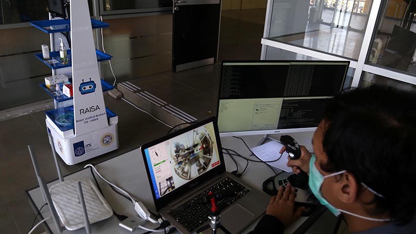 Penampakan Raisa, Robot Pelayanan Medis Karya ITS Surabaya - Bagian 4