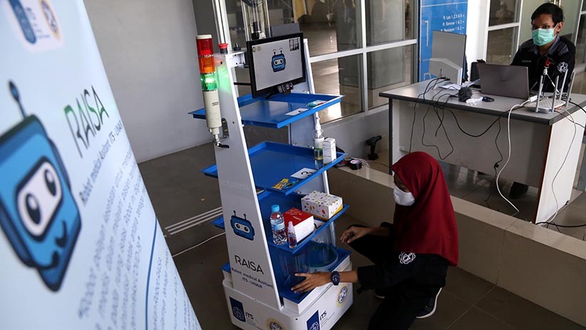 Penampakan Raisa, Robot Pelayanan Medis Karya ITS Surabaya - Bagian 3