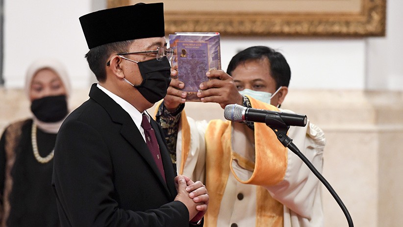 Presiden Jokowi Lantik Komisioner KPU Pengganti Wahyu Setiawan - Bagian 2
