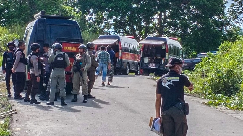 Kontak Tembak dengan Sipil Bersenjata di Poso, 1 Anggota Satgas Tinombala Terluka