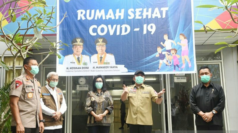 Dirikan Dapur Umum, Tim Penanganan Covid-19 Sumsel Bagikan 1.500 Makanan per Hari