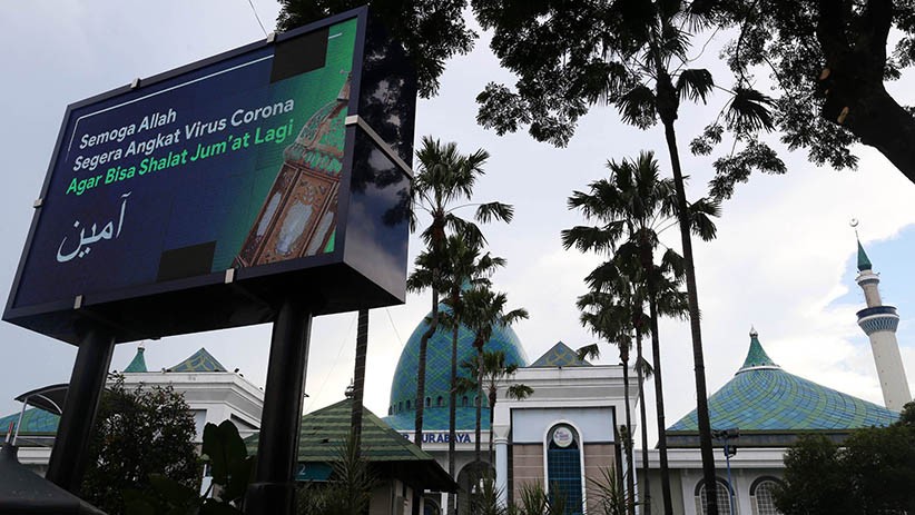 Cegah Covid-19, Masjid Al Akbar Surabaya Umumkan Tidak Ada Salat Jumat - Bagian 2