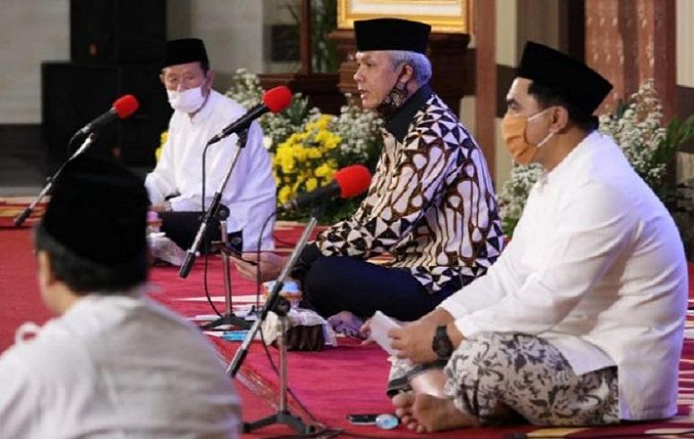 Doakan Corona Segera Berakhir, Pemprov Jateng dan MUI Istigasah secara Streaming