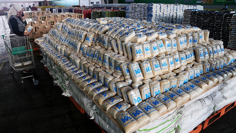 Penampakan Lumbung Pangan Pemprov Jatim, Dibuka untuk Antisipasi Dampak Corona - Bagian 4