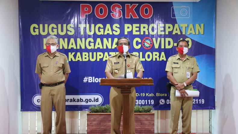 3 Orang Positif Covid-19, Blora Berlakukan Tanggap Darurat 40 Hari