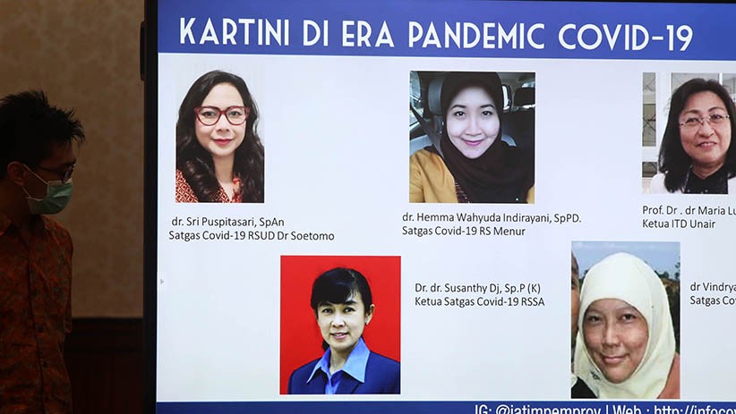 Hari Kartini, Gubernur Khofifah Apresiasi Perempuan Satgas Covid-19 - Bagian 4