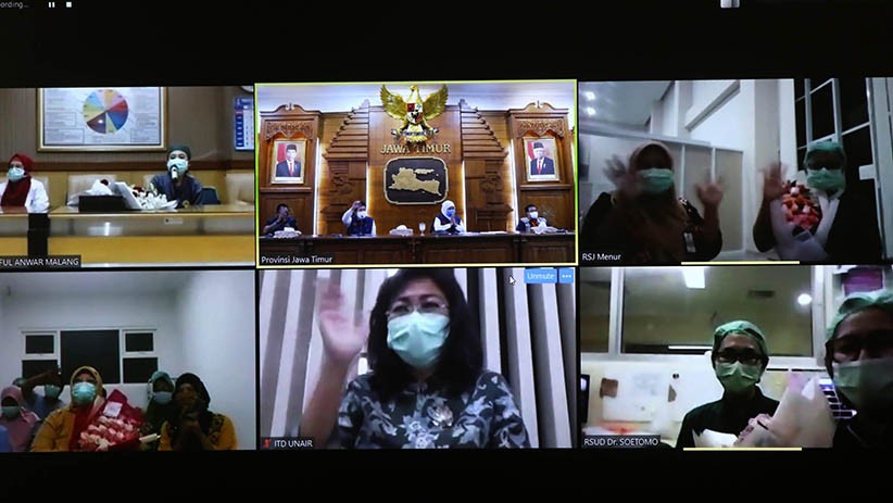 Hari Kartini, Gubernur Khofifah Apresiasi Perempuan Satgas Covid-19 - Bagian 2