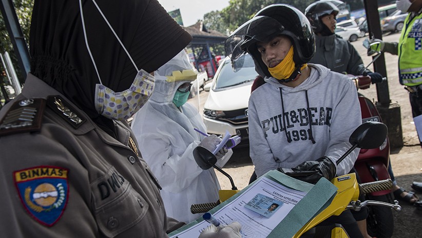 Pantuan Hari Pertama Penerapan PSBB di Bandung Raya - Bagian 2