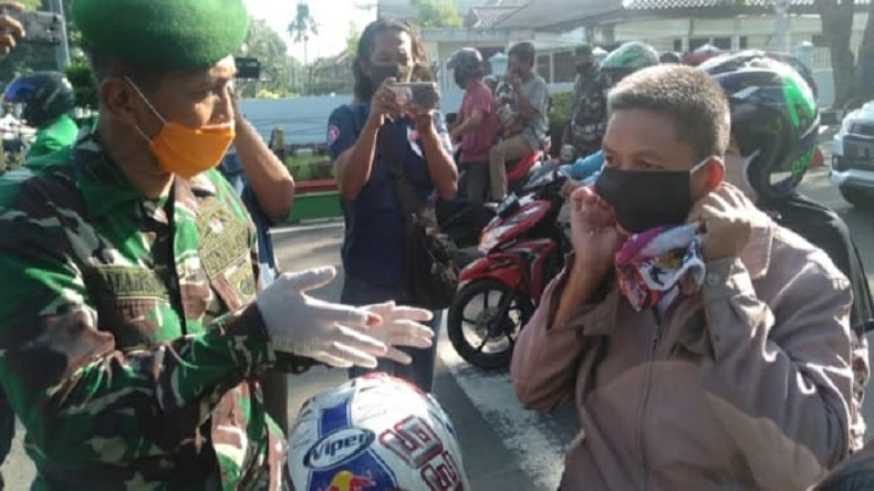 Pemkot Palembang Dirikan Pos Pemeriksaan di Gerbang Masuk Kota Meski Belum Terapkan PSBB