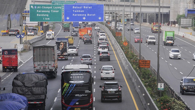 Jelang Larangan Mudik, 44.550 Kendaraan Tinggalkan Wilayah Jabodetabek - Bagian 3