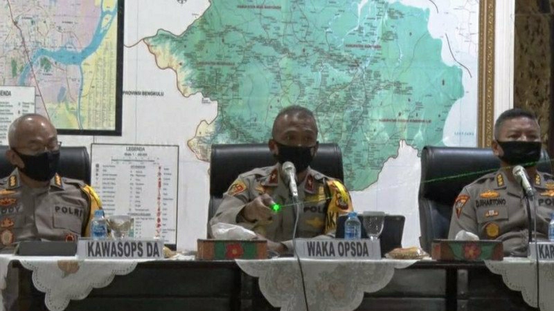 Hadapi Corona di Bulan Puasa, Polda Sumsel Lanjutkan Operasi Kontingensi Aman Nusa II
