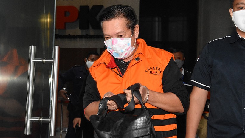 KPK Tahan Ketua DPRD Muara Enim Aries HB - Bagian 2