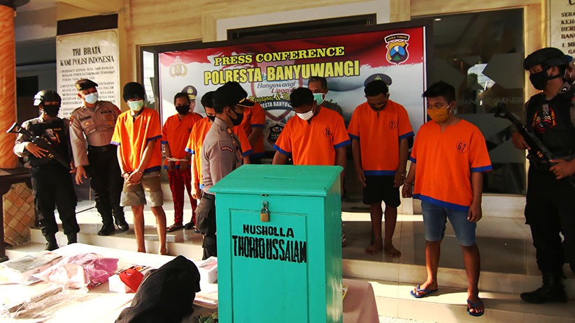 Hasil Operasi Ketupat Semeru, Sejumlah Pelaku Kejahatan Diamankan Polisi - Bagian 2