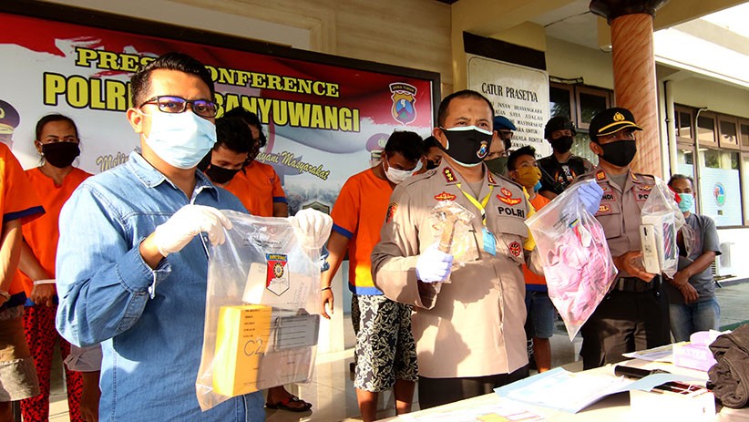 Hasil Operasi Ketupat Semeru, Sejumlah Pelaku Kejahatan Diamankan Polisi - Bagian 1