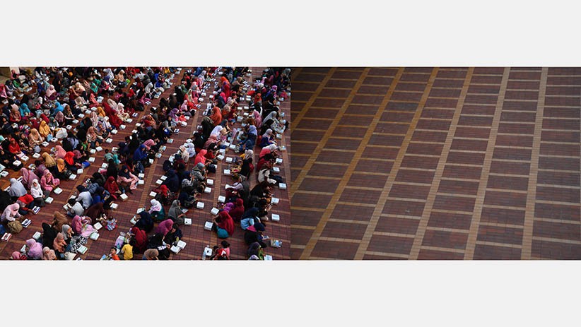 Potret Perbedaan Suasana Ramadan Tahun Lalu dan Kini di Masjid Istiqlal - Bagian 1