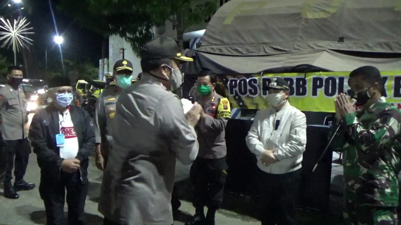 Kapolda Kalsel Minta Posko Perbatasan Diperketat