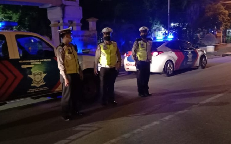 Polisi Bubarkan Balap Liar di Tanjungbalai, 8 Sepeda Motor Diamankan