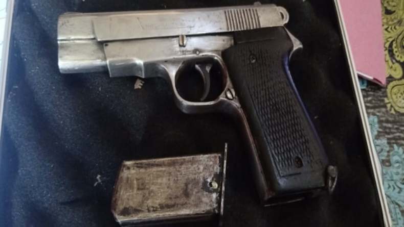 Nongkrong Sambil Bawa Senpi Rakitan, Pemuda di Muba Ditangkap Polisi