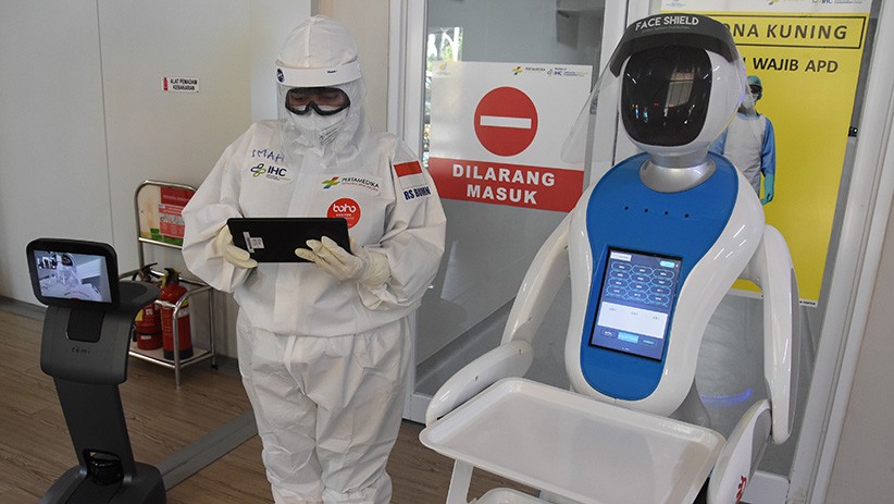 Kenalkan Amy dan Temi, Robot Pembantu Tenaga Medis di RS Pertamina Jaya - Bagian 1