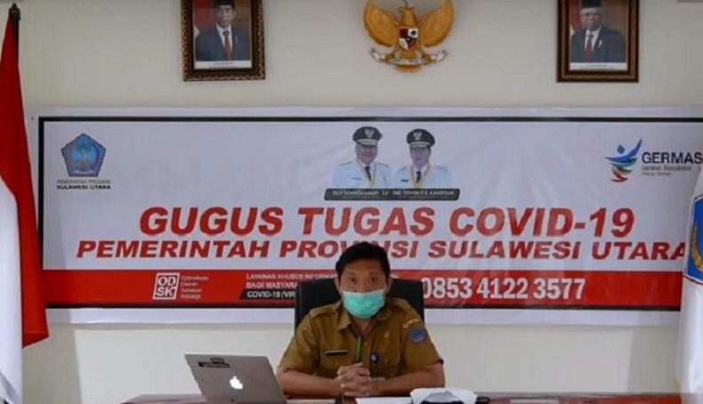Ini Detail Penambahan 18 Kasus Baru Positif Covid-19 di Sulut
