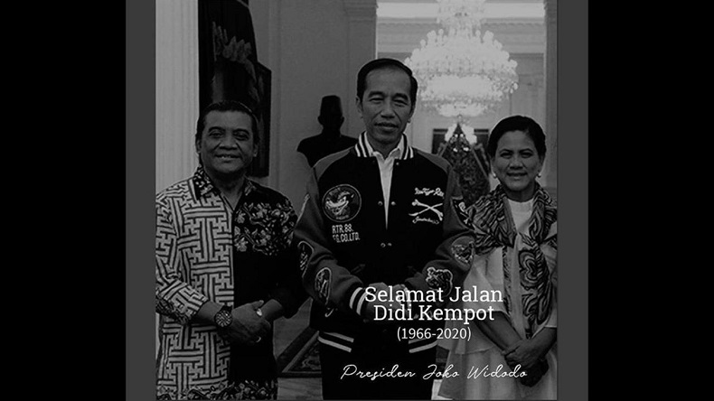 Duka Presiden Jokowi untuk Mendiang Didi Kempot