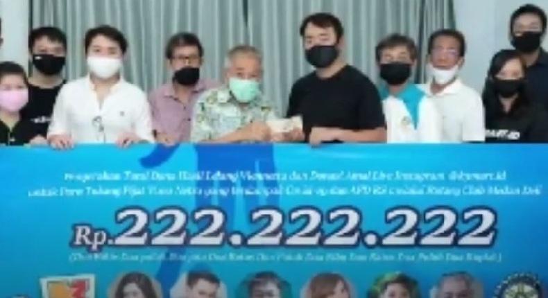 Fantastis, Lelang 16 Es Krim Dihargai Rp222 Juta untuk Bantu Korban Covid-19 di Medan