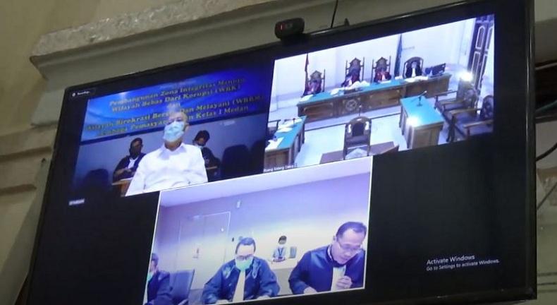 title Sidang Suap Wali Kota Medan, Dzulmi Eldin Tak Akui Terima Uang dari Syamsul Fitri Sidang Suap Wali Kota Medan, Dzulmi Eldin Tak Akui Terima Uang dari Syamsul Fitri