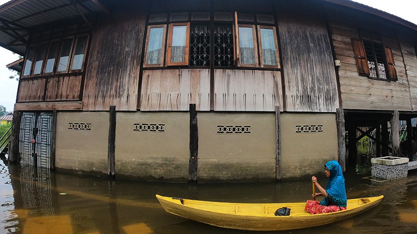 Banjir akibat Luapan Sungai Batanghari di Jambi Semakin Meluas - Bagian 2