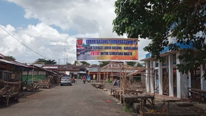 Cegah Penyebaran Corona, Pasar Tradisional di Agam Ditutup Sementara
