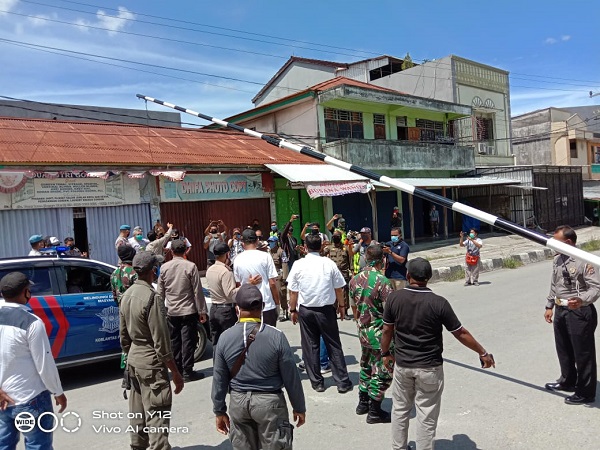 Masa Karantina Selesai, Pasar Lama Sentani Jayapura Kembali Dibuka