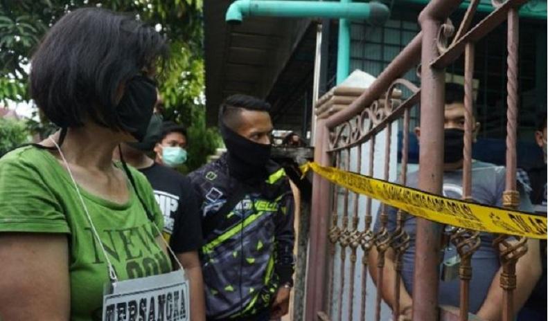 Prarekonstruksi Pembunuhan Mayat Dalam Kardus di Deliserdang, Ada 5 Orang Diborgol