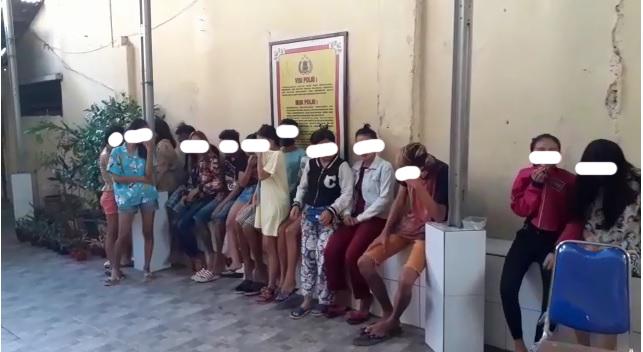 17 Remaja Terlibat Prostitusi Online Ditangkap Polsek Urban Wenang di Hotel Melati