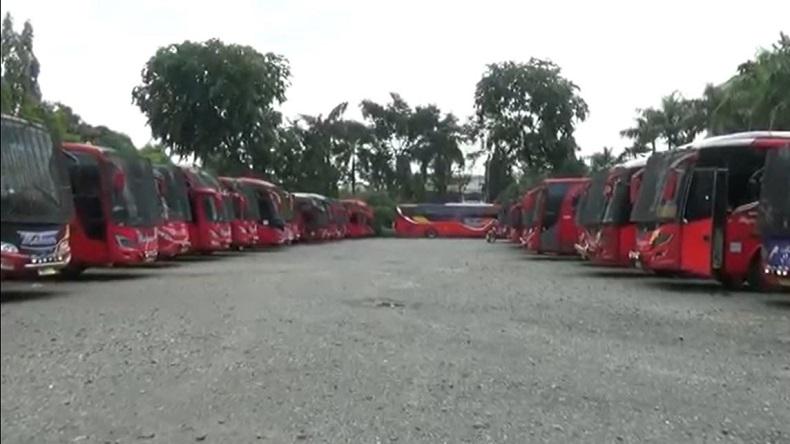 Aktivitas Transportasi Kembali Dibuka, Bus di Medan Belum Beroperasi